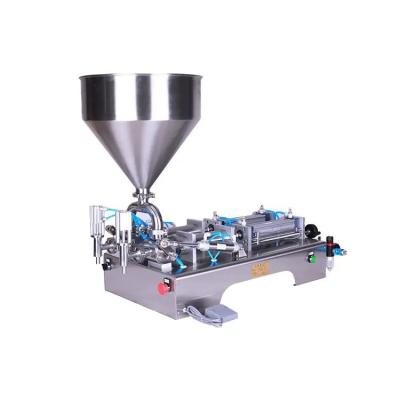 China Pneumatic Semi Automatic Honey Paste Cream Ointment Lotion Paste Liquid Filling Machine Single Double Heads Food for sale