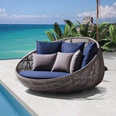 China Practical Eco-freindly Patio Rattan Diverse Sofa Set Luxury Outdoor Purple Rattan Effect Furniture Factory for sale