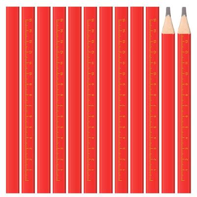 China 1pc High Quality Carpenters Pencil Graphite For DIY Builders Woodworking New 10x 175mm T00430 for sale