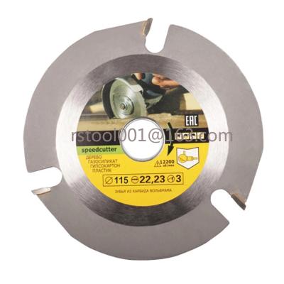 China 4 1/2 Wood Cutting Disc for Angle Grinder - Circular Saw Blade for Cutting, Carving and Forming - 7/8