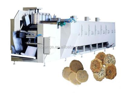 China Automatic Iron Plate Roast Cake Biscuit Production Line for sale