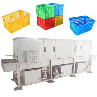 China High efficiency Orangemech industrial turnover plastic box seal equipment / basket washing machine for sale for sale