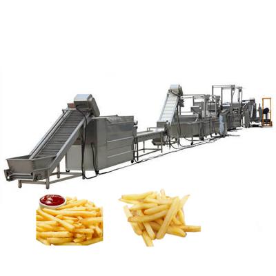 China Automatic Factory Orangemech French Fries Slicing Machine French Fries Production Line for sale