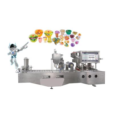 China Hot Selling Beverage Jelly Cup Filling Sealing Machine for sale