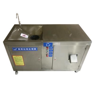 China Auto-Reverse Grind System Food Waste Disposer Compost Commercial Kitchen Food Waste Composting Machine Waste Disposer for sale