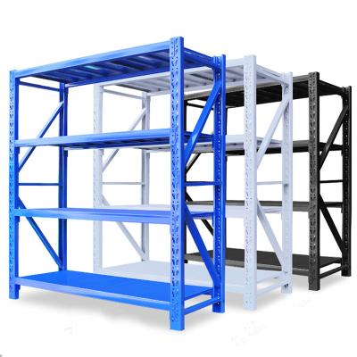 China China Manufacturer Industrial Metal Storage Single Sided Racking Goods Shelving System Heavy Duty Steel Rack For Warehouse for sale