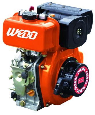 China WEDO Air Cooled Machinery Engines Engines Single Cylinder Diesel Engine 5.5hp Energy Support for sale