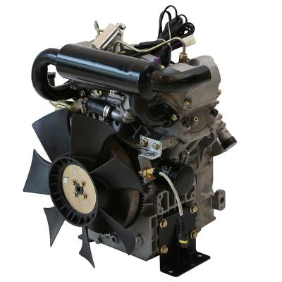 China WEDO 20HP New Model V Type Two Cylinder Air Cooled Air Cooled Twin V Diesel Engine For Diesel Generator for sale