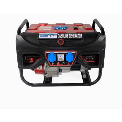 China Portable generator supply Electric Power CHINA wedo 3.5kva 5kva good hand start prices portable gasoline silent generator for home use for sale