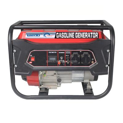 China Generator Supply Electric Power 5.0-7.0kw 8kva 230v/50hz 15hp WD195F Engine Air Cooled Silent Power Gasoline Generator for sale