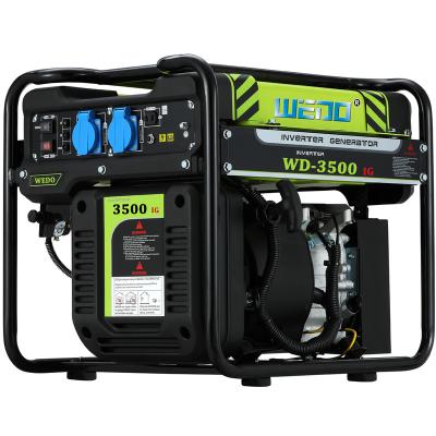 China Home Portable Type Gasoline China WEDO Fuel Generator 3500W for sale