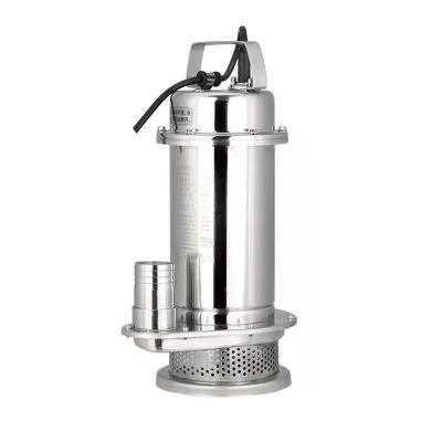 China Drinking Water Treatment WEDO Stainless Steel Industrial High Lift Centrifugal Submersible Pump for sale