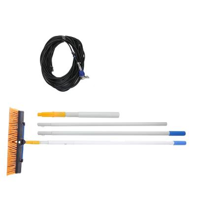 China Customization Customized Rotating Solar Panel PV Brush Solar Panel Cleaner Cleaning Tool Kit For Solar System for sale