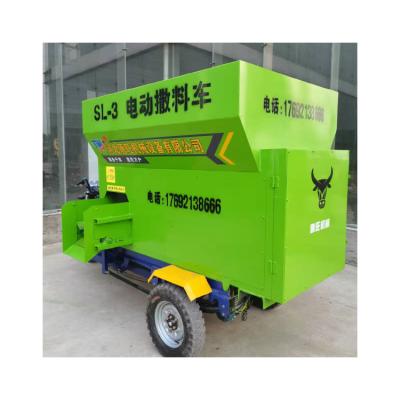 China High Production Rate Large Capacity Forage Delivery Boxes Animal Feed Spreader Lightweight Trucks for sale