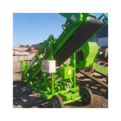 China Livestock Farms Cultivate Used Mobile Animal Feed Silage Picking Up Machine For Sale for sale