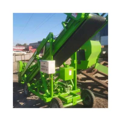 China Livestock Farming High Efficiency Dairy Farm Machinery Loader Silage Reclaimer For Livestock Animal Feed for sale