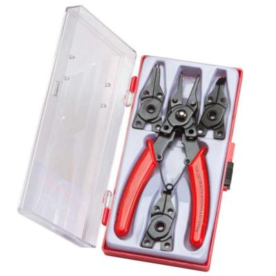 China Snap in-1 Ring Pliers Set Universal External Internal MULTI FUNCTIONAL Circlip Pliers 8 for sale