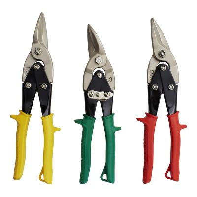 China Cutting Cutter Steel Roughing Sheet Shears Aviation Scissors for sale