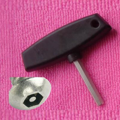 China Combination Sheathed T-Handle T-Handle Short Tamper-Proof Key Buckles Special Key Tamperproof Allen Key for sale