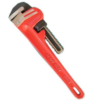 China Pipe wrench for tight spot adjustable straight pipe wrench for sale