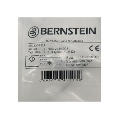 China Electronic Equipment BERNSTEIN SENSOR 6502980004 Condition KIB-Q08PS/1.5-K2 100% NEW for sale