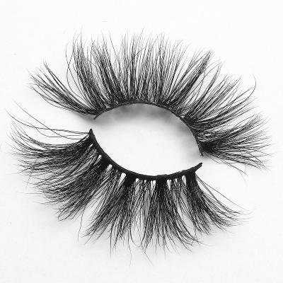 China Customized 25-30 Periods Dramatic Private Label 3D Mink Eyelashes Fluffy Mink 3d Eyelashes for sale