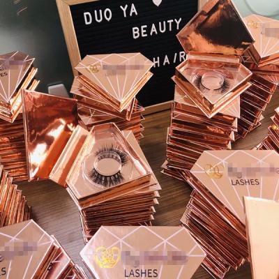 China Real Natural Long Discount 3d Mink Lashes 25mm Fluffy Strip Lashes ,Private Label Mink Lashes Seller for sale