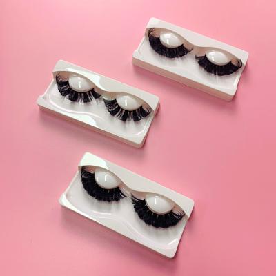 China Natural Soft False 3d Mink Eyelashes Bulk Russian Mink Strip Lashes Eyelash Extensions Russian Curl Strip Eyelashes for sale