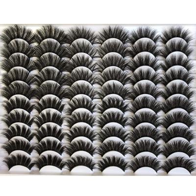 China Popular Low Price Natural Soft Eyelash False 3D Mink Lashes Natural Looking 3D Silk Eyelashes With Customized Box for sale