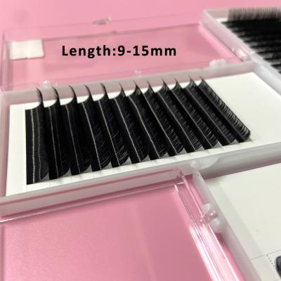 China Volume Wick Extension Private Label Hair Extension Tray Supplies Individual 25mm Cashmere Mink Silk Volume Wink Eyelash Mega Russian Individual Eyelash Extension for sale