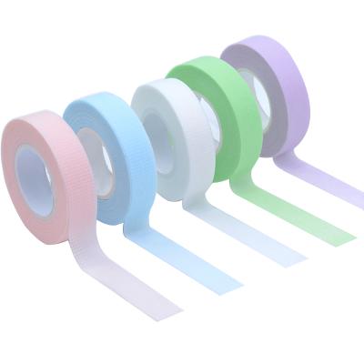 China high quality & comfortable + durable for use eyelash tape tissue pink eyelash paper tape for eyelash extension supply for sale