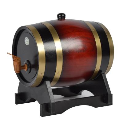 China 50L 100L 150L 225L Durable Large Volume Wooden Barrels For Sale Whiskey Beer Wine Barrel Container Custom for sale