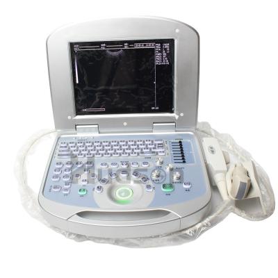 China Plastic and Metal Ultrasound Scanner 12 Inch LCD Display Screen Portable Black and White Ultrasound Machine Veterinary Equipment for sale