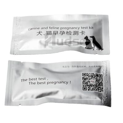 China Rapid Test Kit Cat Pregnancy Test Strip Card Plastic Early Pregnancy For Dogs Veterinary Tool for sale