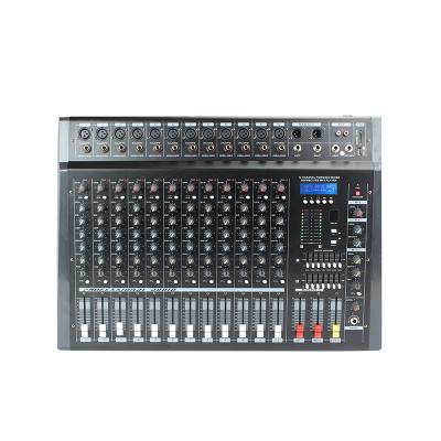 China Alley pmx-1208 350W*2 USB MP3 Performance KTV home theater 12CH home outdoor sound disco\bar\club\powered mixer mixing console for sale