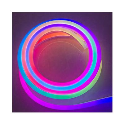 China Wedding Party /Home /Bar /Cafe Decoration Flexible 24V Colorful Neon Silicone Led Neon Light Strip For Christmas Rope Lights Neon Led Strip for sale