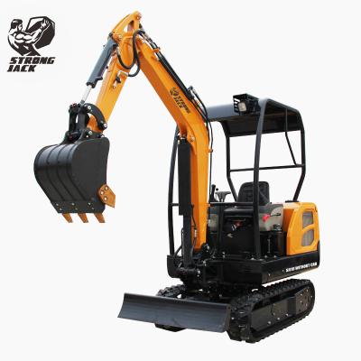 China Factory Supplier Mini Excavator Construction Material Shops Price 1.2ton 1.5ton 1.8ton Crawler Excavator Import CE Brand New Backhoe Digger Excavator for sale