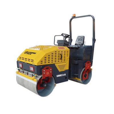 China 2021 MINI DOUBLE HOTSALE SJDR2.5 2.5t ROAD ROLLER NEW DESIGN ROAD ROLLER HYDRAULIC VIBRATING ROAD ROLLER VIBRATING COMPACTOR for sale