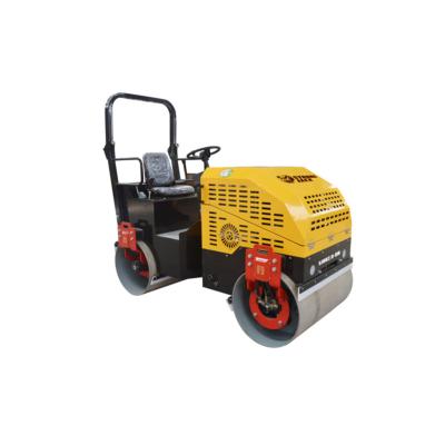 China 2021 MINI DOUBLE HOTSALE SJDR2.0 ROAD ROLLER NEW DESIGN DRUM ROAD ROLLER HYDRAULIC VIBRATING ROLL COMPACTOR 2t FULL HYDRAULIC VIBRATORY COMPACTOR for sale