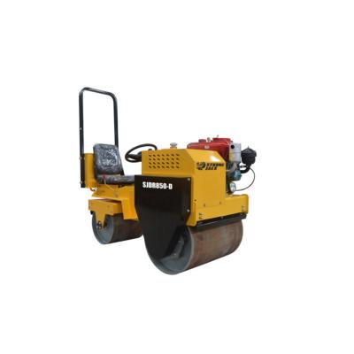 China 2021 HOTSALE SJDR850 850kg CONSTRUCTION MATERIAL NEW DESIGN ROAD ROLLER DRUM NEW DESIGN DRUM VIBRANT ROAD ROLLER COMPACTOR HYDRAULIC COMPACTOR COMPACTOR 2021 MINI DOUBLE FULL for sale