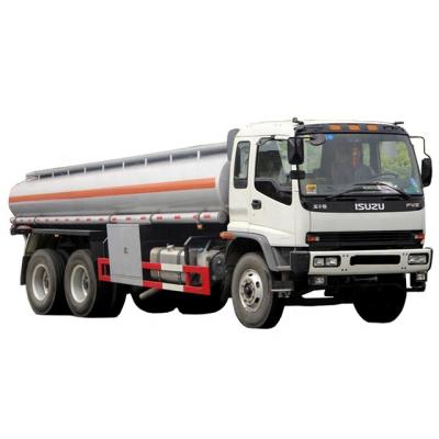 China ISUZU 20cbm Truck Fuel Tank Tankers Truck Fuel Tank Trucks For Sale With 6x4 20 CBM 21 - 30T Refueling Gun for sale