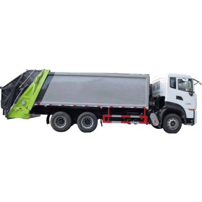 China Hotels LHD/RHD Double Axle ISUZU 19cbm Garbage Truck Fully Sealed Bucket Waste Collection Garbage Truck For Sale for sale