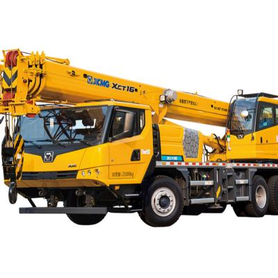 China TRUCK CRANE 8t 12t 16t 25t XCT16 TRUCK MOUNTED CRANE CHINA HOT SELLING BEST TRUCK MOBILE CRANE for sale