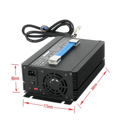 China Electric Car 48v Li-ion Battery Charger For 14s 50.4v 51.8v 58.8v Battery Pack for sale