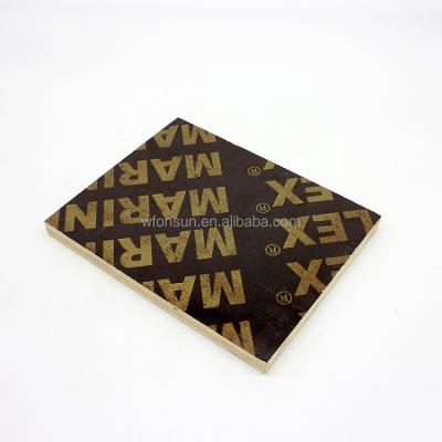 China Contemporary 18 mm Twice Hot Press Black Film Faced Plywood From China Manufacturer for sale