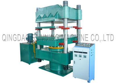 China Dubbele Laag Rubber Hydraulische Vormende Machine met Elektro het Verwarmen Platen Te koop