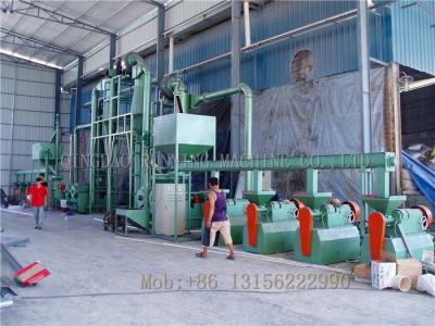 China 1~3 TPH Tyre Rubber Powder Machine No Pollution High safety Te koop