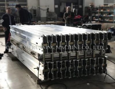 China Prensa común de alta resistencia de la banda transportadora de la aleación de aluminio para las correas de acero/de la tela en venta