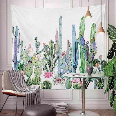 China CLASSIC Plant Tapestry Africa Cactus Tapestries Tropical Succulent Wall Hanging Decoration for Living Room Home Bedroom for sale