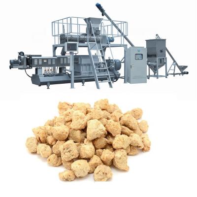 China High Performance Analog Protein etc. Machine Automatic Soybean Meat Screw Plodder Twin Food Soybean for sale